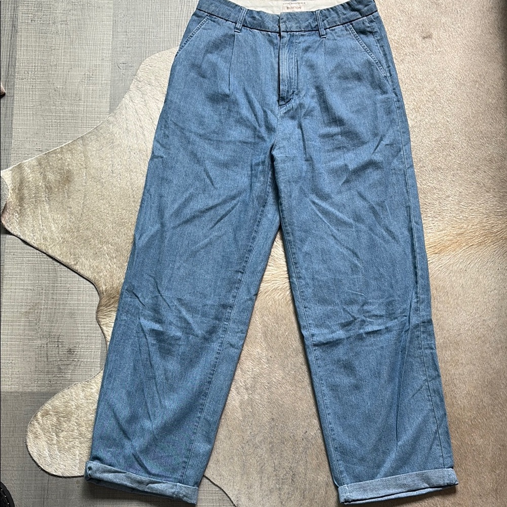Brixton Blue Chino Pants Relaxed Fit